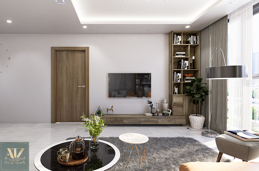 Mẫu chung cư 3 phòng ngủ 72m2 tại Sunshine City cho chị Mai