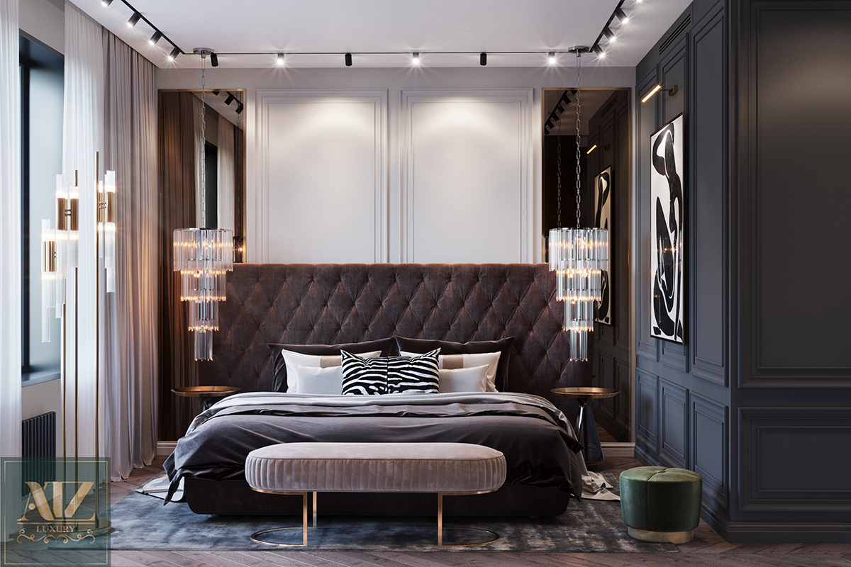 Mẫu chung cư 70m2 2 phòng ngủ tại Vinhomes Symphony Riverside