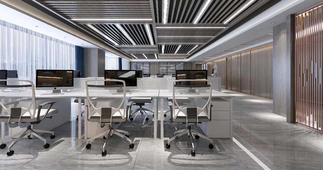 mô hình văn phòng hiện đại