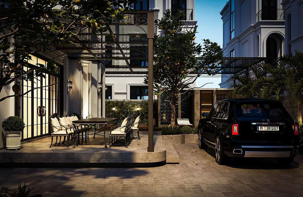 Thiết kế nội thất biệt thự Vinhomes Ocean Park