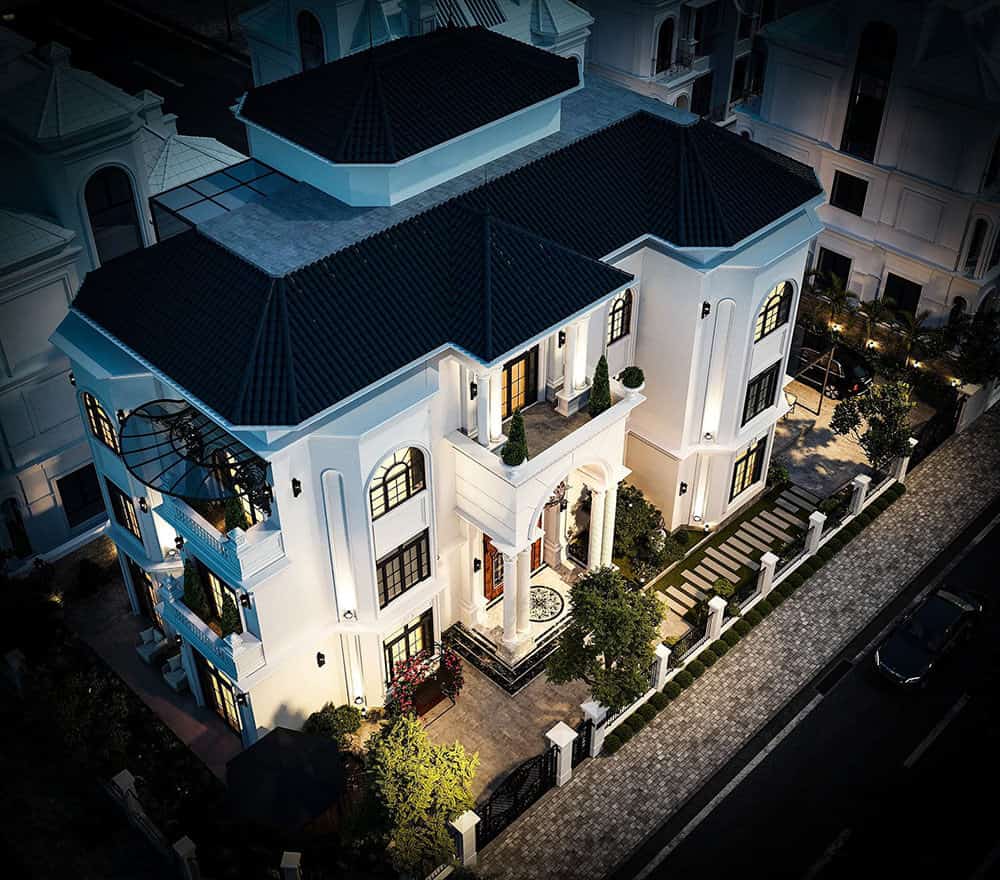 Thiết kế nội thất biệt thự đơn lập Vinhomes Ocean Park