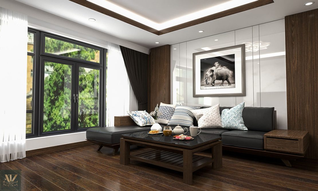 Hình ảnh phòng khách tại tầng 2