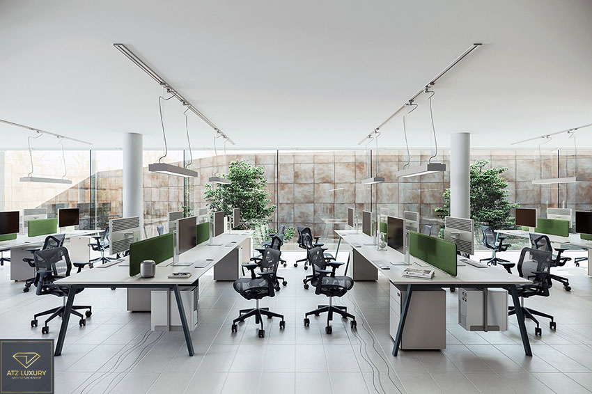 Mẫu thiết kế văn phòng hiện đại đa phong cách nổi bật hiện nay