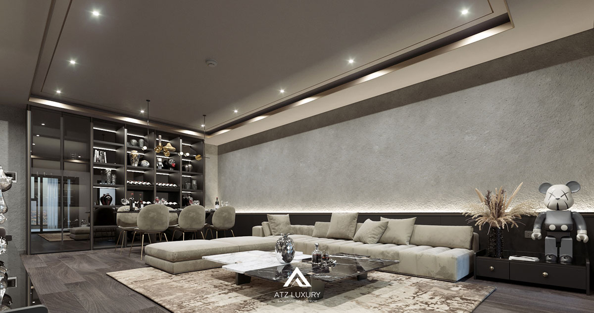 Thiết kế nội thất chung cư King Palace căn 94m2