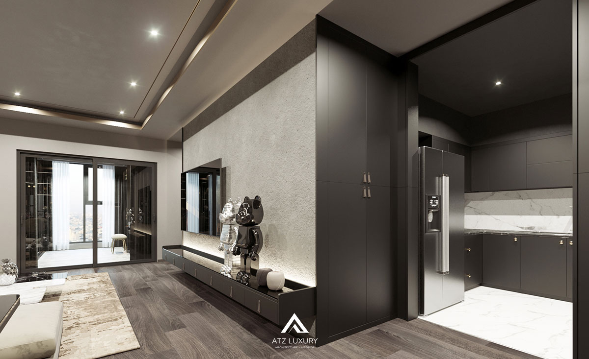 Thiết kế nội thất chung cư King Palace căn 94m2