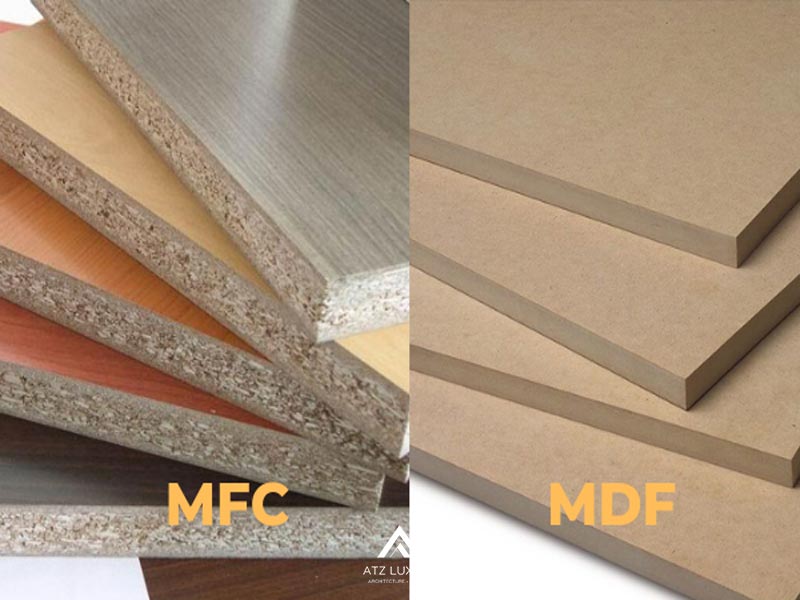 Gỗ MDF và gỗ MFC loại nào làm nội thất chung cư tốt hơn 3
