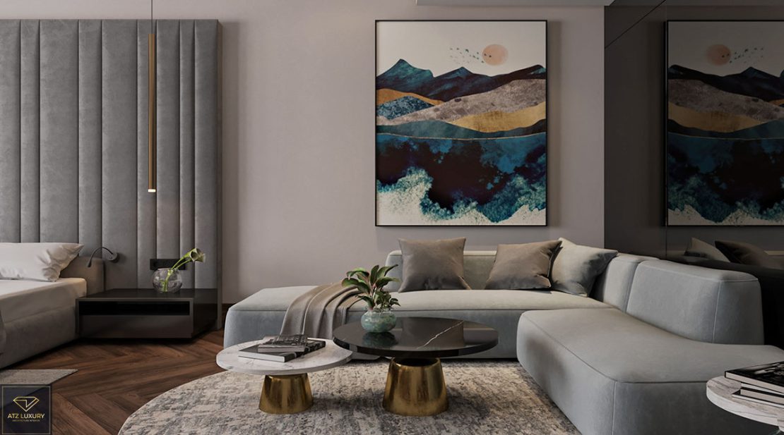 thiết kế nội thất nhà liền kề the manor central park