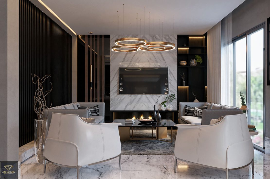 thiết kế nội thất nhà liền kề the manor central park