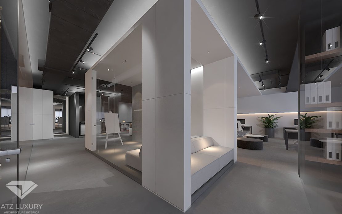 Điều chỉnh thiết kế nội thất của nơi làm việc cho phù hợp với nhận diện thương hiệu của công ty.