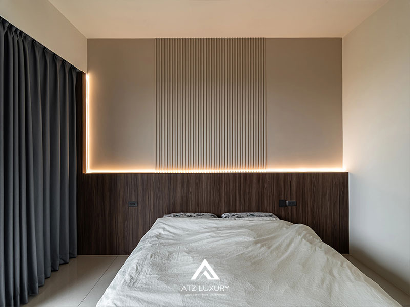 Thiết kế nội thất chung cư 95m2 đẹp mãn nhãn với phong cách Modern Luxury插图8 Thiết kế nội thất chung cư 95m2 đẹp mãn nhãn với phong cách Modern Luxury