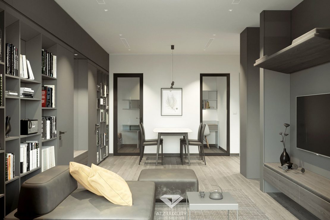 Thiết kế nội thất chung cư 74m2 tại Terra An Hưng cho chị Thảo Phương