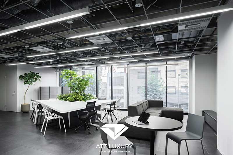 Văn phòng làm việc theo phong cách Nhật Bản kết hợp không gian xanh