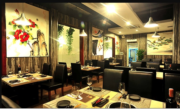 Mẫu thiết kế nhà hàng buffet bình dân đẹp