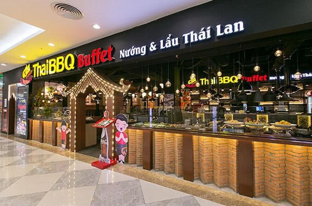 Mẫu thiết kế nhà hàng buffet bình dân đẹp