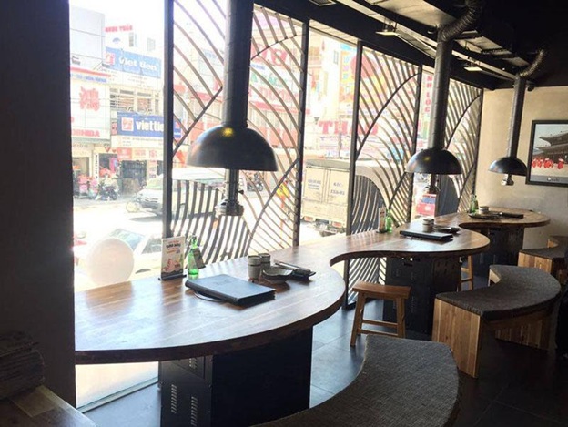 Mẫu thiết kế nhà hàng buffet bình dân đẹp