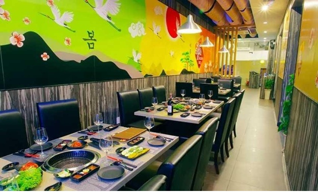 Mẫu thiết kế nhà hàng buffet bình dân đẹp