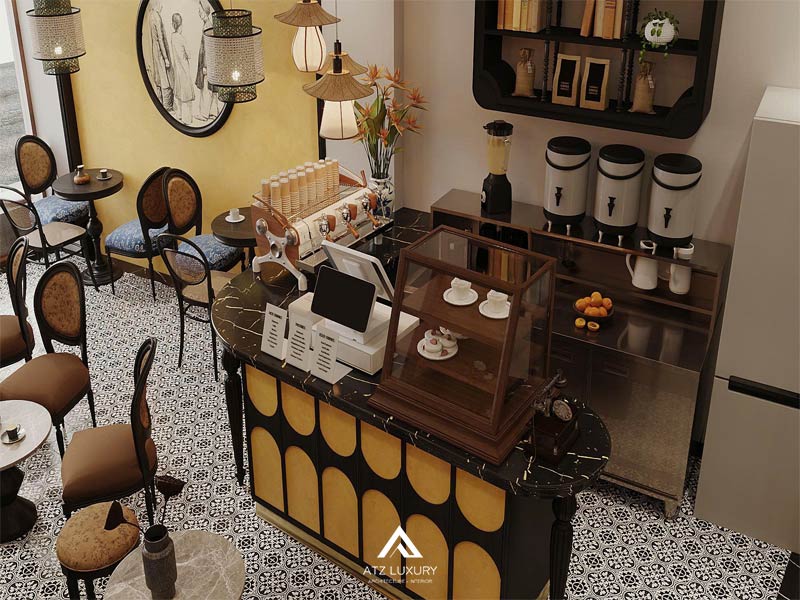 phong cach thiet ke quan cafe 13