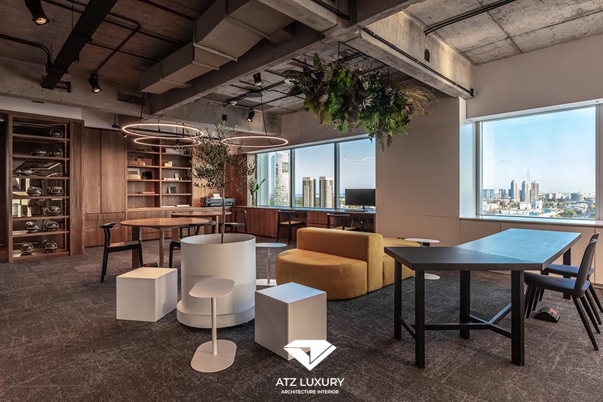 Văn phòng phong cách Hiện đại (Modern)