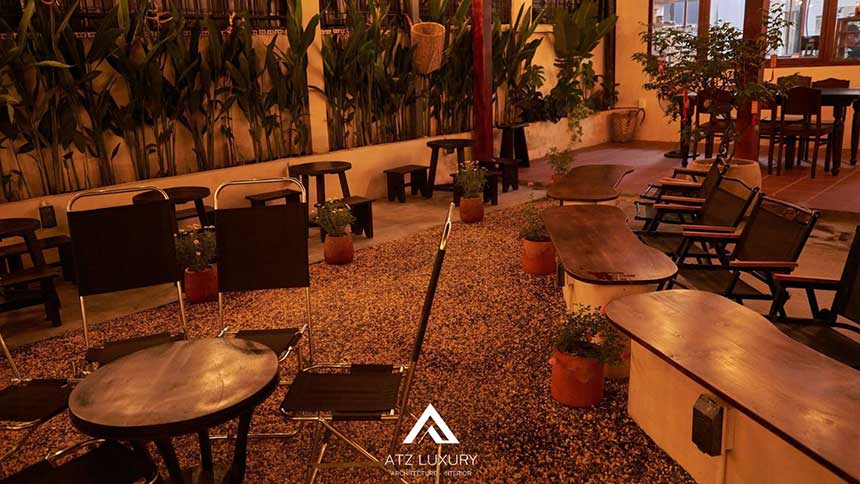 những mẫu thiết kế quán cafe acoustic đẹp
