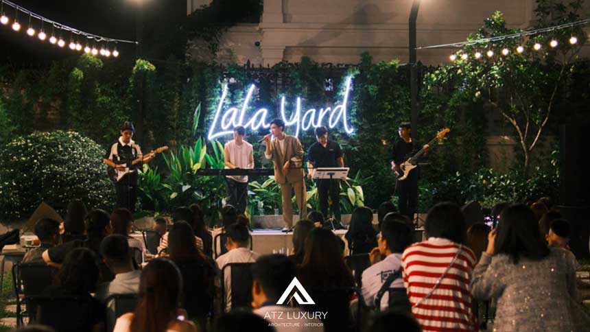 những mẫu thiết kế quán cafe acoustic đẹp
