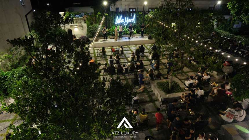 những mẫu thiết kế quán cafe acoustic đẹp