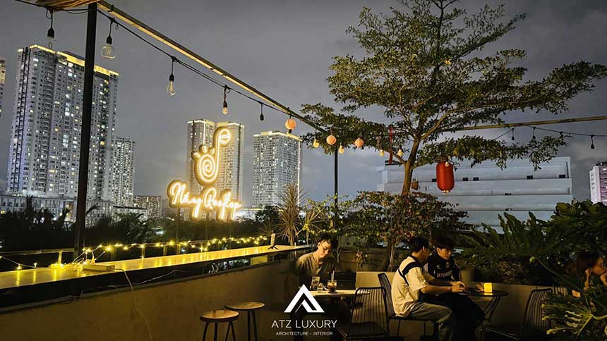 những mẫu thiết kế quán cafe acoustic đẹp