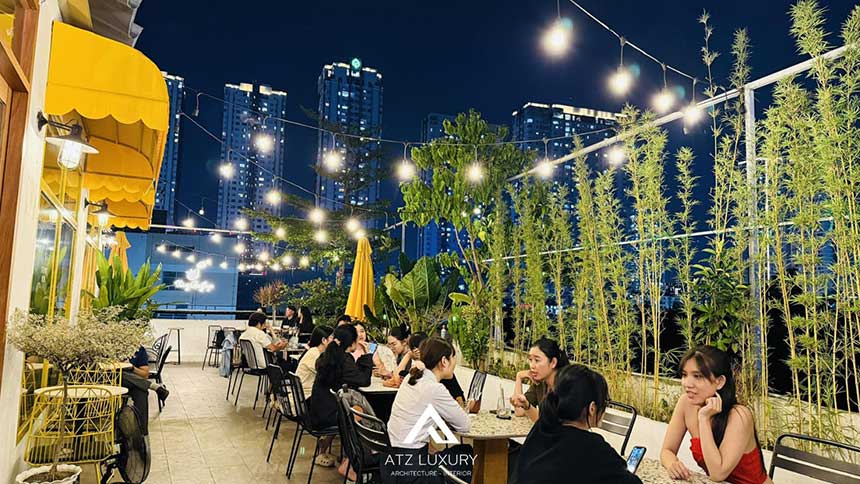 những mẫu thiết kế quán cafe acoustic đẹp