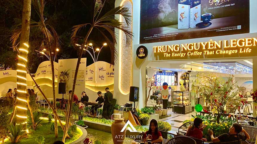 những mẫu thiết kế quán cafe acoustic đẹp