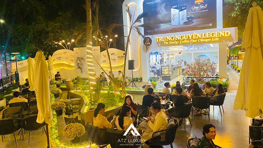 những mẫu thiết kế quán cafe acoustic đẹp