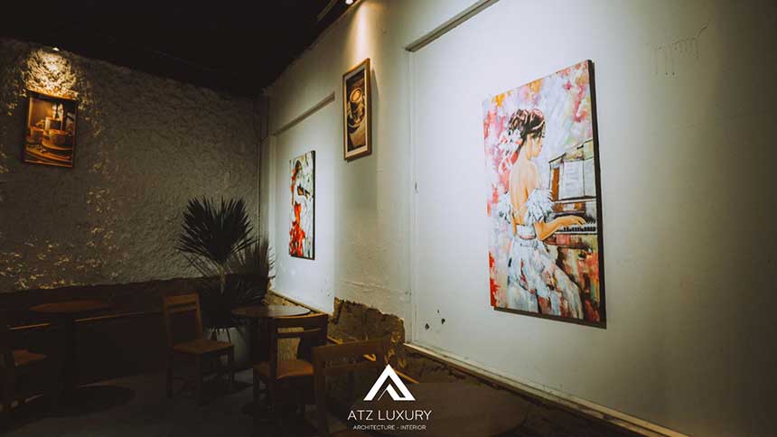 những mẫu thiết kế quán cafe acoustic đẹp