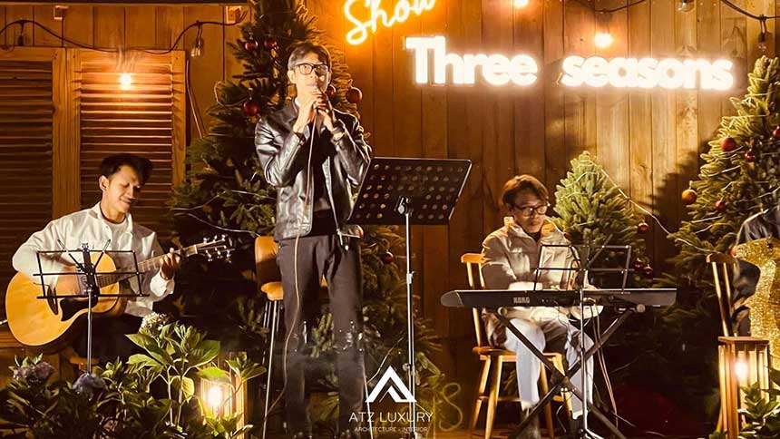 những mẫu thiết kế quán cafe acoustic đẹp