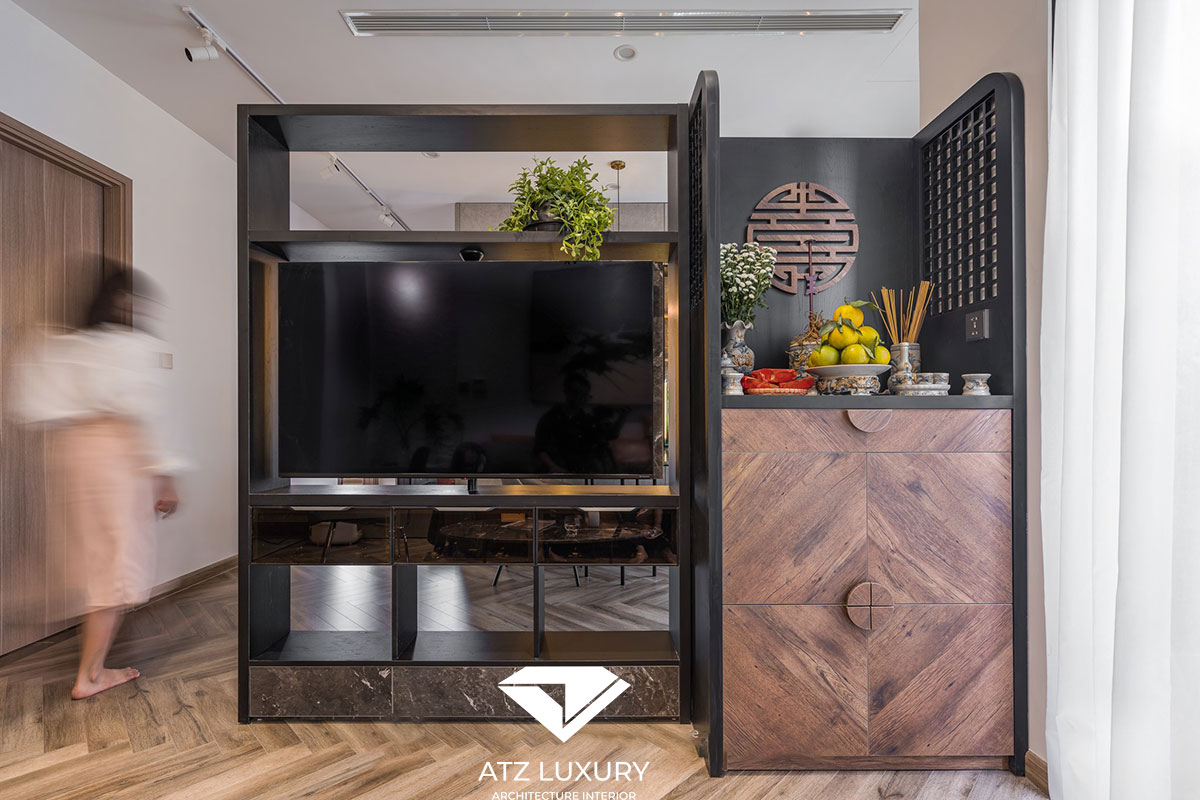 nội thất căn hộ 90m2 Vinhomes Smart City