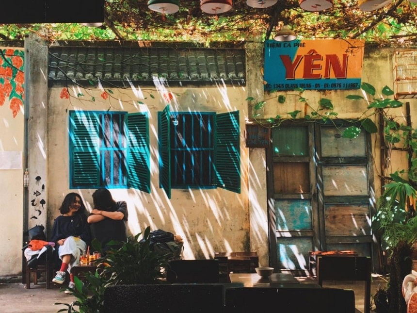 quán cafe Vintage Đà Nẵng