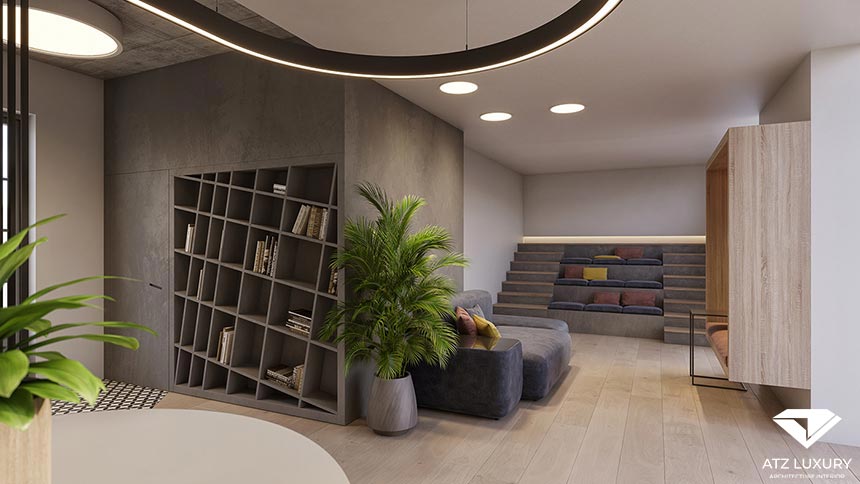 thiết kế co-working space