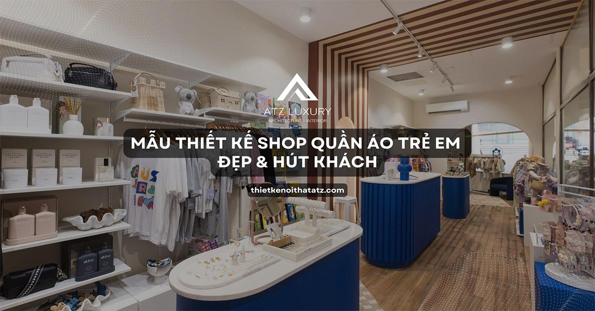 mau thiet ke shop quan ao tre em