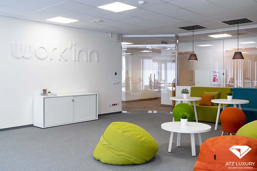 Thiết kế không gian văn phòng làm việc chung- coworking