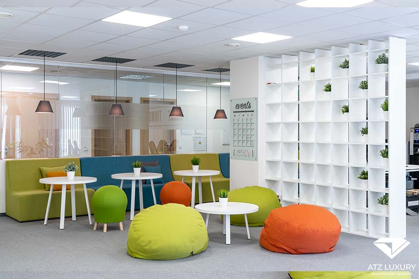 mẫu văn phòng làm việc Coworkin