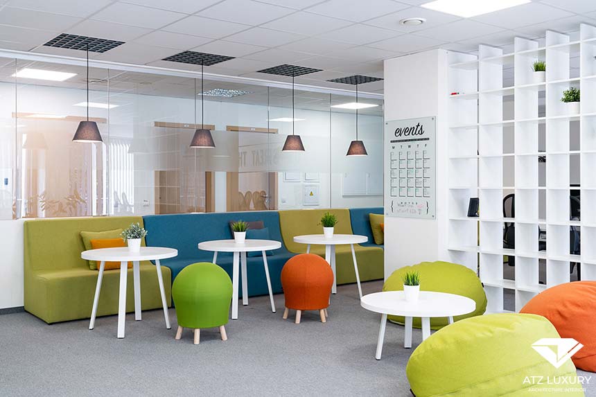 Thiết kế văn phòng làm việc chung Coworking Spaces