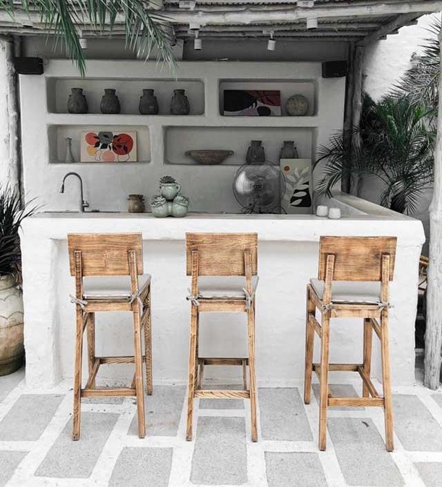 Thiết kế quán cafe phong cách Địa Trung Hải