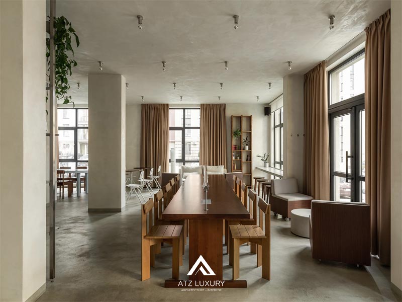 thiet ke quan cafe phong cach cong nghiep 3