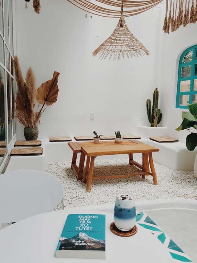 Thiết kế quán cafe phong cách Địa Trung Hải