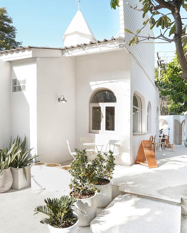 Thiết kế quán cafe phong cách Địa Trung Hải