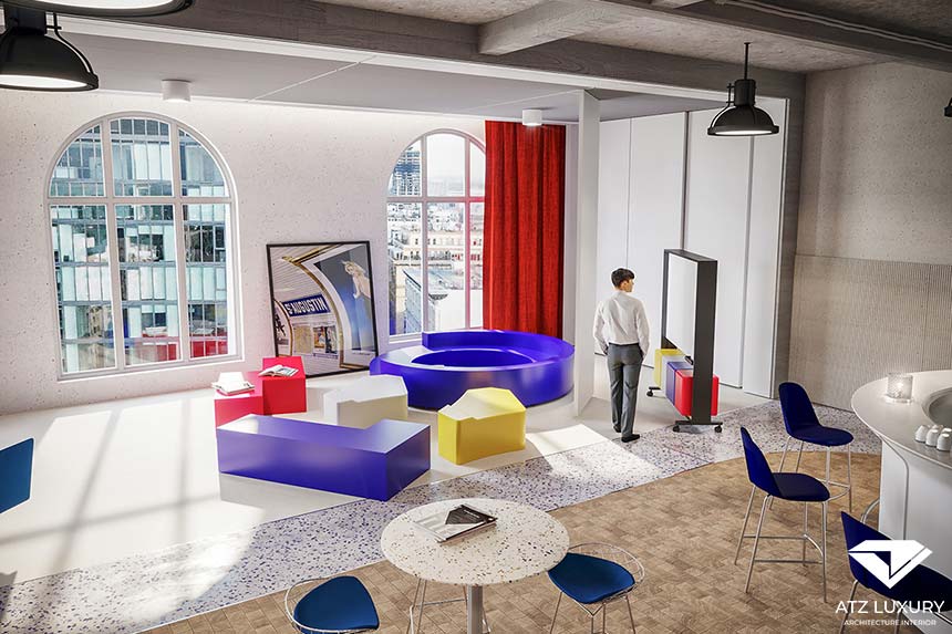 Coworking Spaces có thiết kế ấn tượng