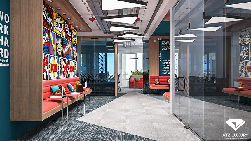 không gian làm việc chung