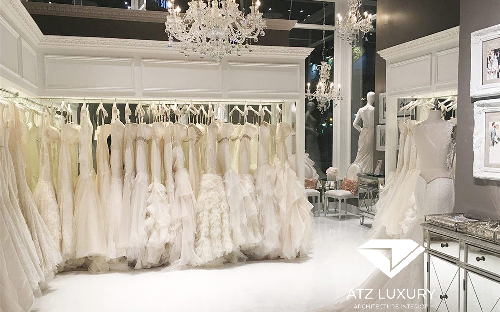 Thiết kế showroom áo cưới đẹp Bí quyết đơn giản để thành công