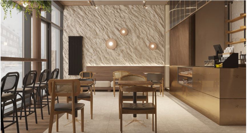 Quán cafe theo phong cách minimalism