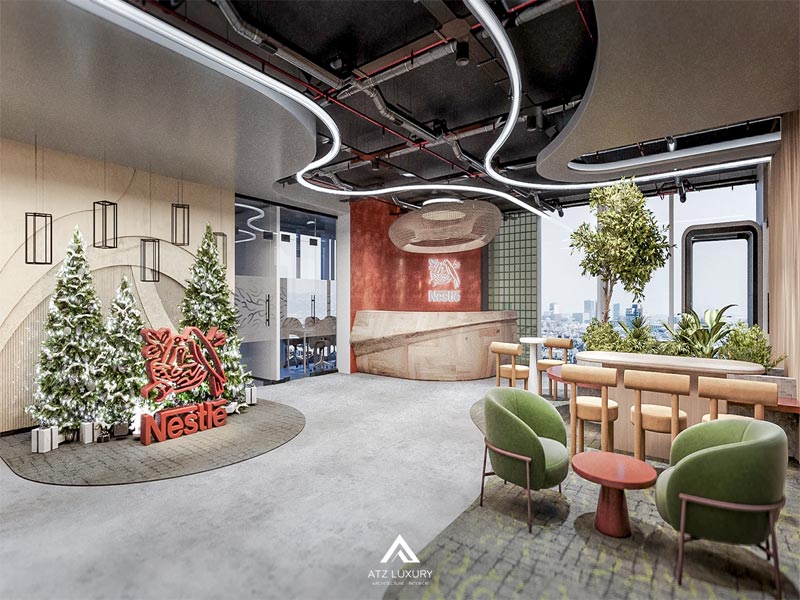 thiet ke canh quan van phong