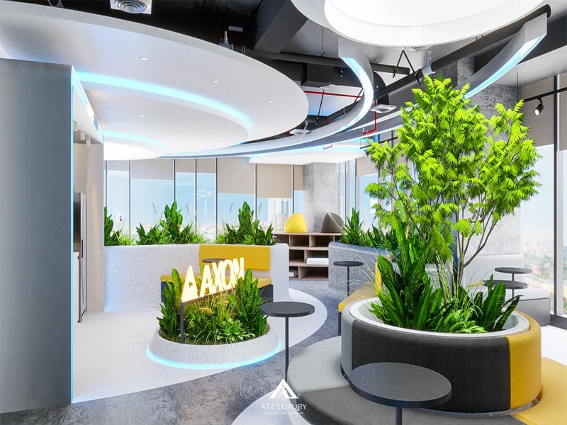 thiet ke canh quan van phong 4