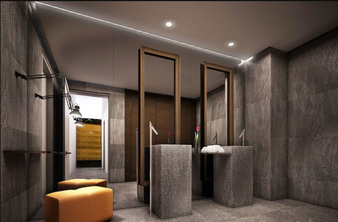 thiet ke nha ve sinh cho quan cafe