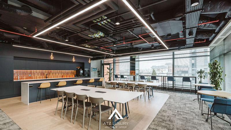 logistics office interior design